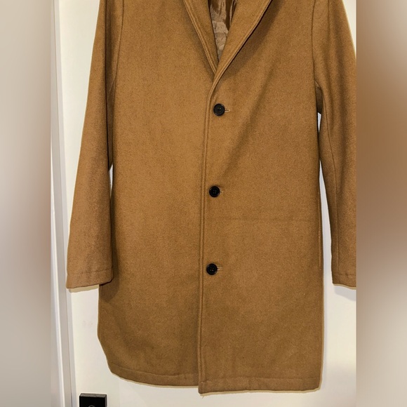 Forever 21 Mens Trench Coat - Picture 7 of 8